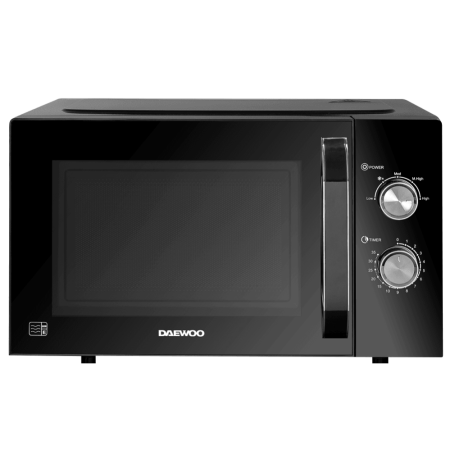 aewoo 23L Black Manual 800W Microwave
