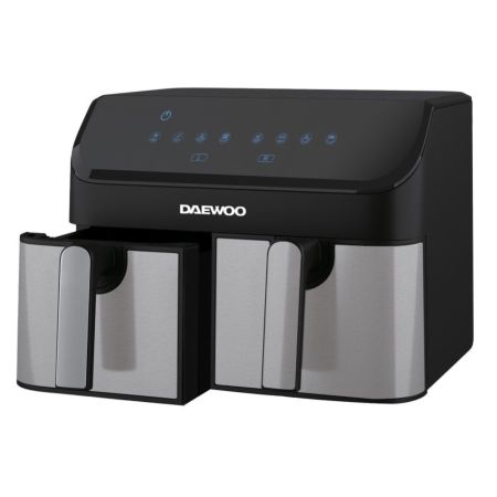 Daewoo 9 L Digital Double Drawer Air Fryer – 2000 W