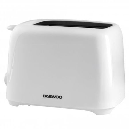 Daewoo White  2-Slice Toaster